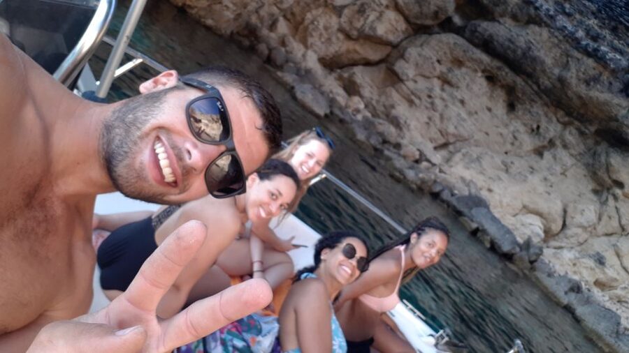 Malta: Private Sunset Boat Trip to Comino and Blue Lagoon - Comino caves and bays: seeing the coastline you cannot reach by foot