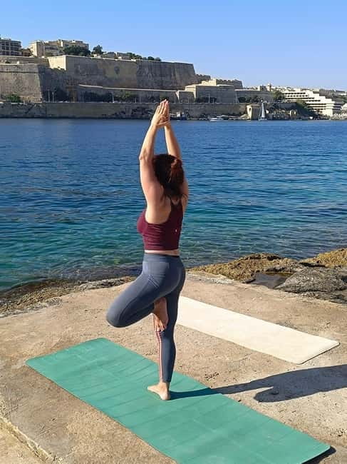 Malta: Private Yoga class close the Sea - A private Vinyasa built around your body, not a preset flow