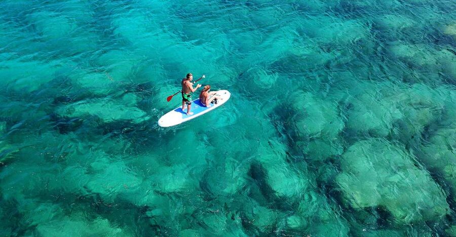 Malta: SUP Rental - Learning SUP basics without a long lesson