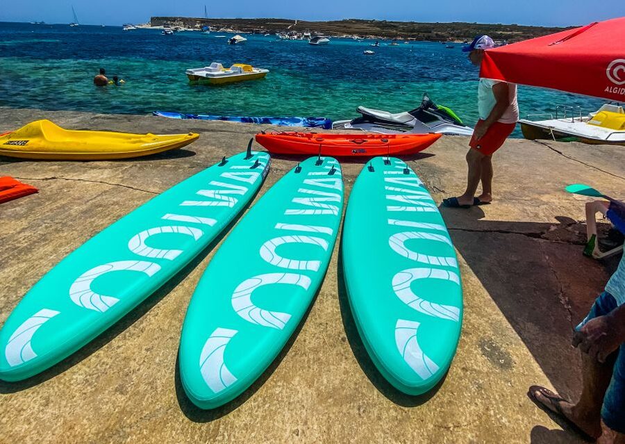 Malta: SUP Rental - Weather and wind: the difference between fun and frustrating