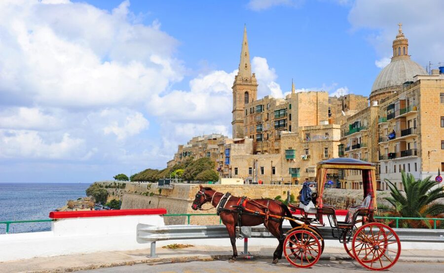 Malta: Valletta, Marsaslokk, Blue Grotto, Hagar Qim & Mdina - Birgu: photo stops, waterfront calm, and St Fort Angelo