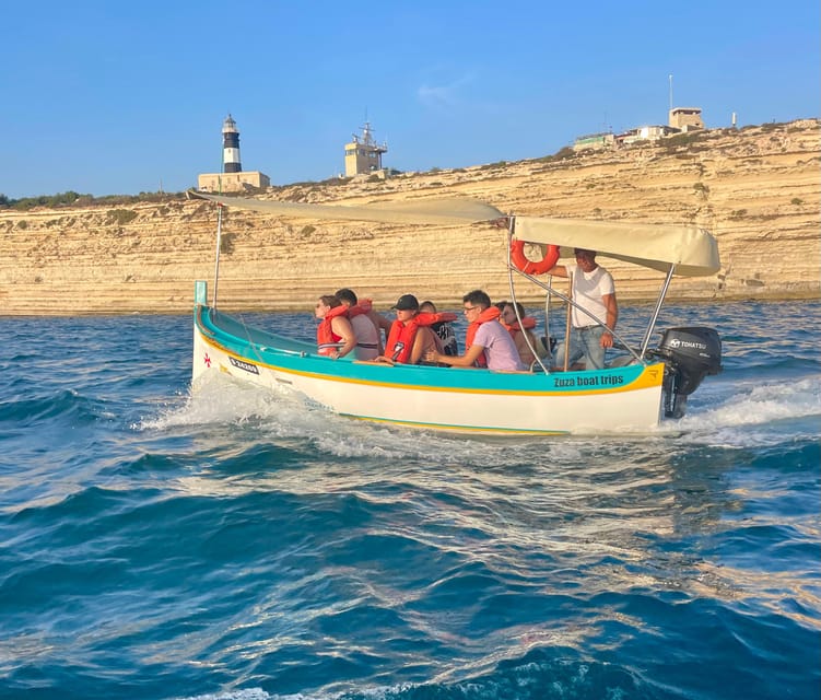 Marsaxlokk: Boat Trip to St Peter’s Pool - What You See Near Marsaxlokk Harbor: Fort of San Lucjan and bay views