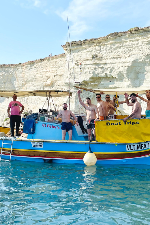 Marsaxlokk: Boat Trip to St Peter’s Pool - St Peter’s Pool and the south-coast viewpoints you’ll recognize fast