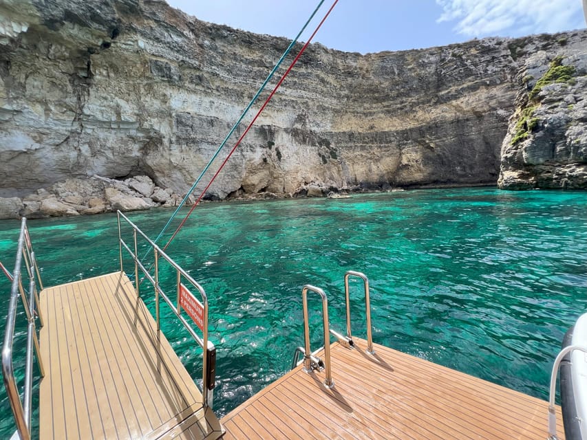 Mellieha: Comino, Crystal & Blue Lagoon 2 Bay Evening Cruise - From Marfa Bay to Comino after dark: the timing that makes this work