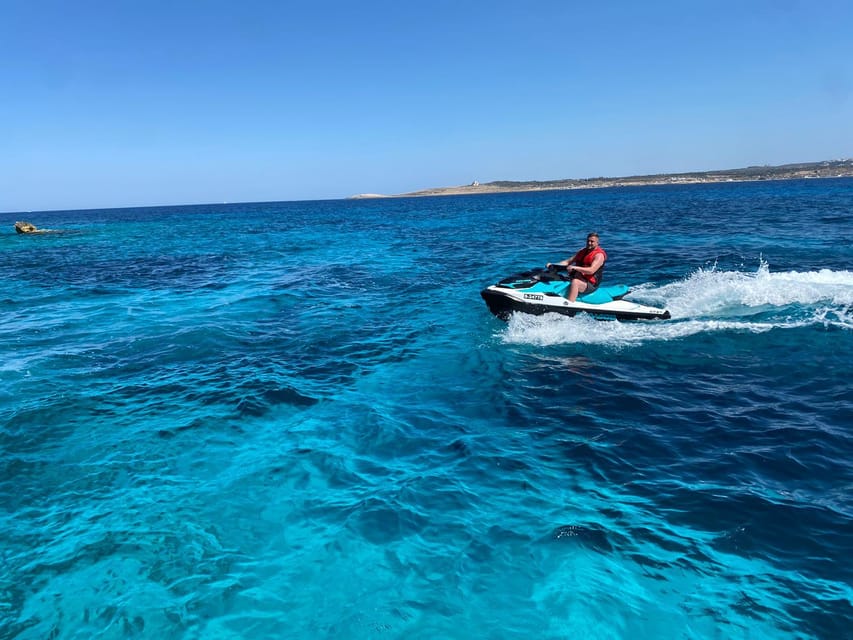 Mellieha: Jet Ski Rental with Safety Boat - The Ride Area: North Malta to South Comino, Built for Fast Turns
