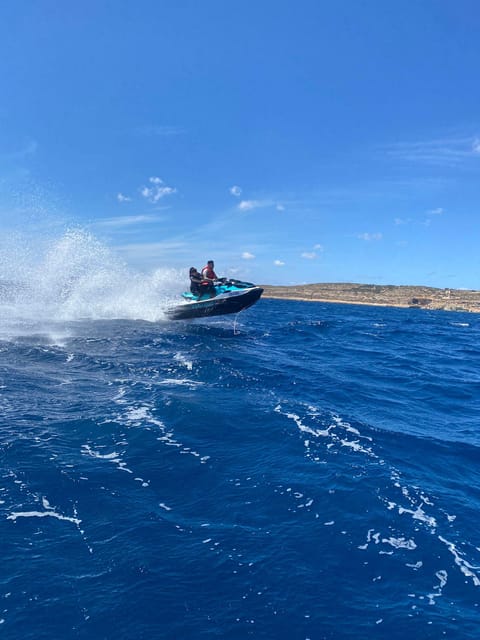 Mellieha: Jet Ski Rental with Safety Boat - Beginner-Friendly, With Clear Orientation in English