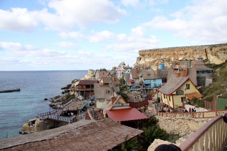 Mellieha: Popeye Village Entry Ticket - The original 1980s film set: photos, character meetups, and themed buildings
