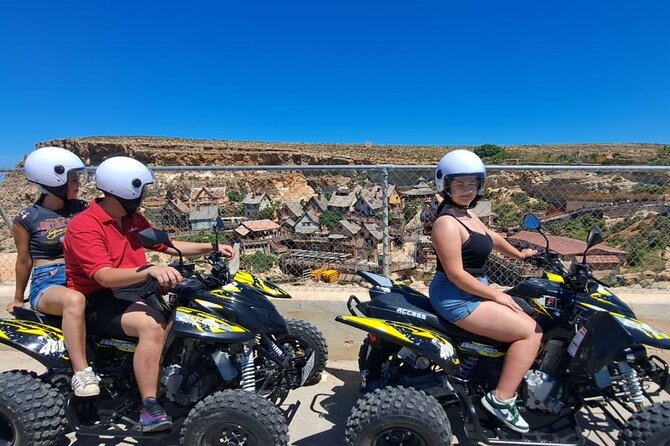 North Malta Quad Bike Tour with Land or Sea Views and Swimming - Mellieha Bay Views, Red Tower Vantage, and Church Square Time