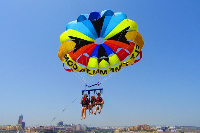 Parasailing In Malta - Getting Off the Bus and Onto the Boat at Spinola Jetty