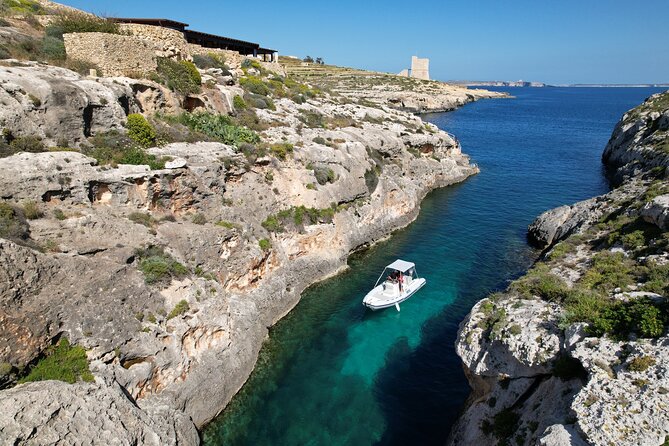 Private Boat Charter Comino, Blue Lagoon, Crystal Lagoon, Gozo - Gozo by water: bays like Ramla, San Blas, or Mgarr ix-Xini