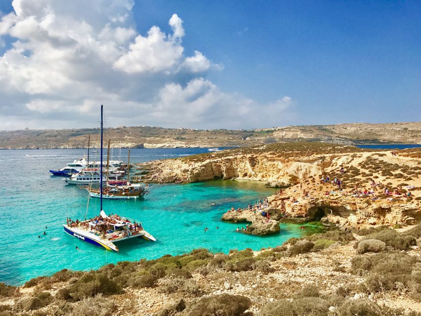Private Boat Tour Experience with Blue Lagoon and Comino - Comino: Santa Marija Caves and San Nikolaus Beach style coastline
