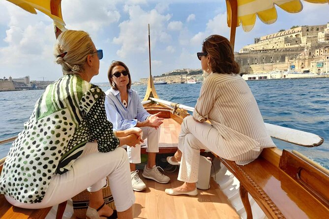 Private Boat Tour of the Grand Harbour on the Island of Malta - Valletta from the water, bastions, curtains, and Baroque city edges