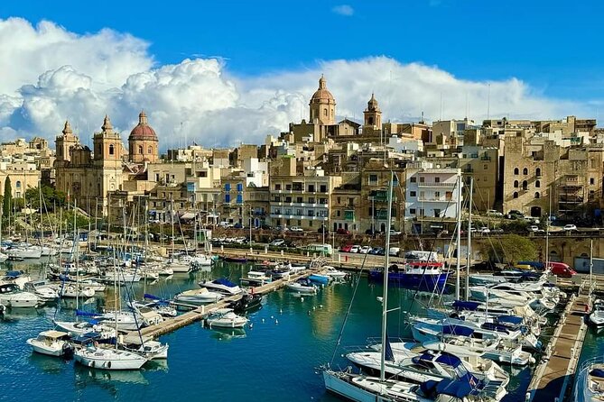 Private Boat Tour of the Grand Harbour on the Island of Malta - Fort Ricasoli at the entrance, Gallow’s Point, and Napoleon landings
