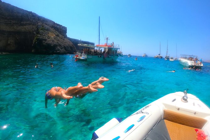 Private Boat Tour to Blue Lagoon Comino Caves and Gozo - Crystal Lagoon swim time: clearer and calmer before the big stop