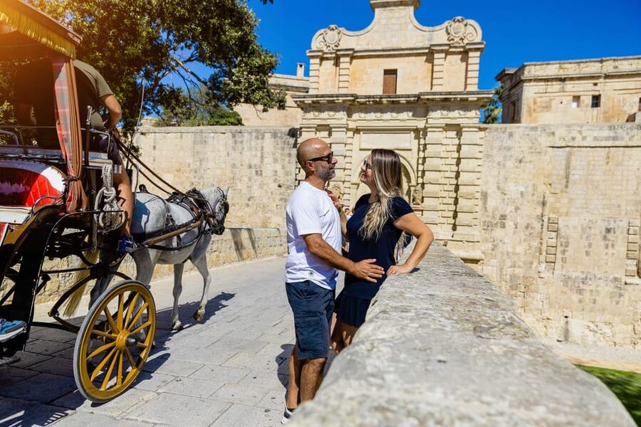 Private Photoshoot in Malta - What you get: 25 edited photos, delivery in 2-4 days, and no RAW files