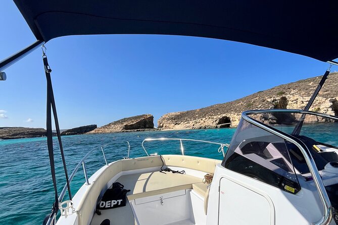 Private speed boat trip to Comino, Blue Lagoon and Caves - Private speed boat on Comino: what the 2 hours really feels like