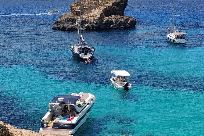 Private Yacht Charter in Malta, Gozo & Comino - Full Day - L-Aħrax Smugglers Cave: the 10-Minute Photo Stop That Sets the Tone