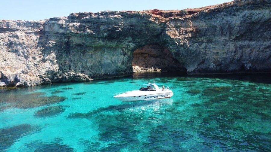 Sliema: Boat Trip to Comino Blue Lagoon, Gozo, and Caves - Comino Blue Lagoon and island time, ticket rules that affect your plan