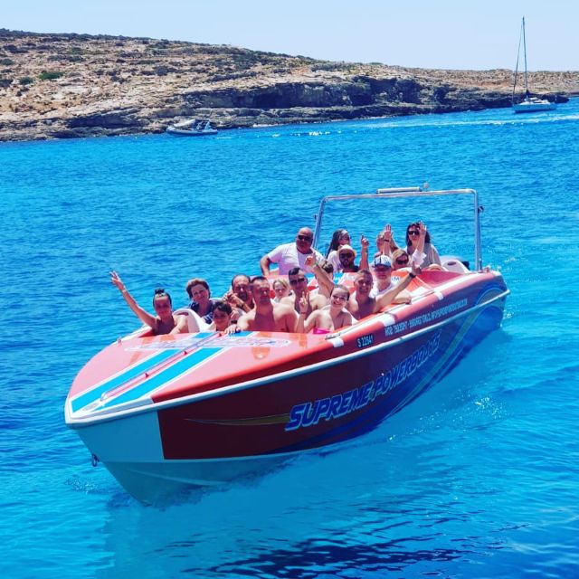 Sliema: Powerboat Trip to Gozo with Caves and Island Stop - Sliema to Gozo on a powerboat: the adrenaline part
