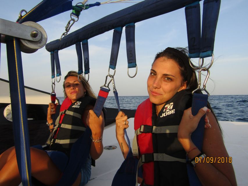 St. Julian's: Parasailing in Malta with Photos and Videos - Boat ride time, because the wait is part of the day