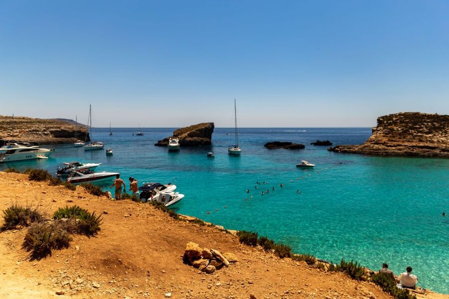 St. Paul's Bay: Gozo, Comino & St. Paul's Bus & Boat Tour - St Paul’s Island in 30 minutes: calmer water and a quick walk option