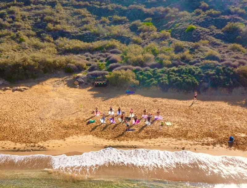 Sunday: Ghajn Tuffieha (Riviera) Beach Yoga Class - Key things to know before you go