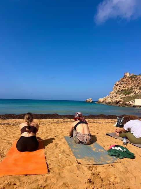Sunday: Ghajn Tuffieha (Riviera) Beach Yoga Class - What to bring (and why these items matter)