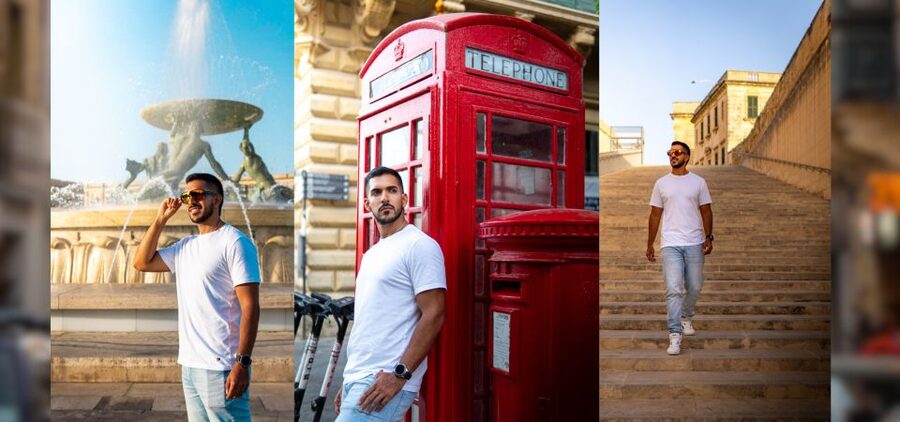 The best photo session in Malta - The one-hour itinerary, in plain language
