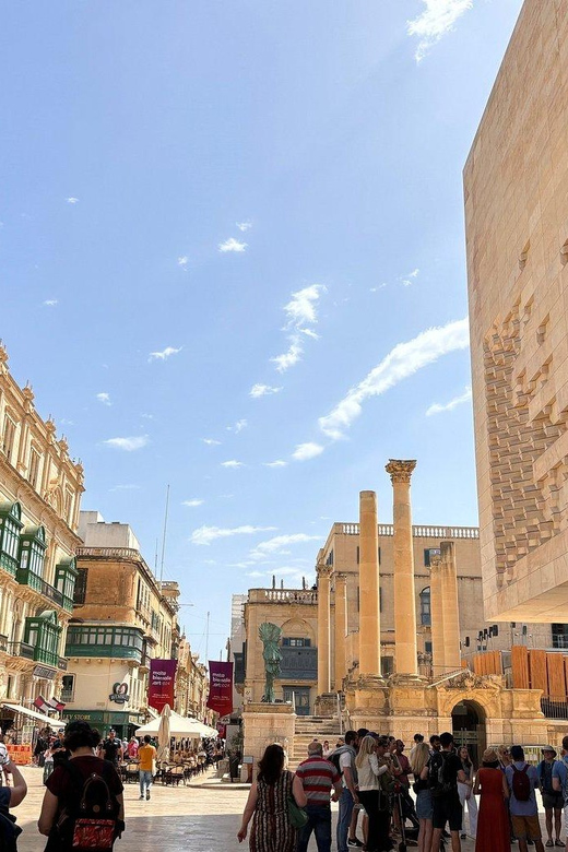 The Grand Tour of Valletta: A walking tour of Valletta. - Royal Opera House and Auberge de Castille: power in stone