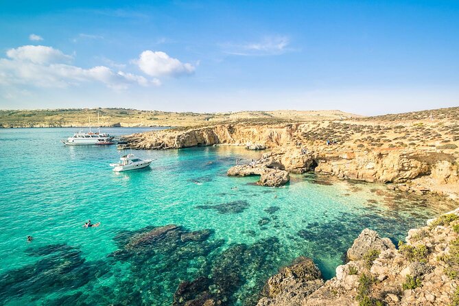 Three Bay Cruise Including Blue Lagoon from Mellieha - A 6-hour Malta boat day from Mellieha