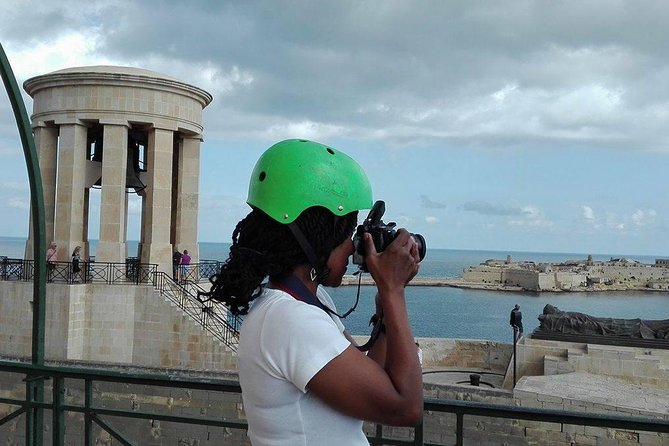 Valletta Segway Tour and The Malta Experience - Pjazza Teatru Rjal: WWII scars to a working performance venue